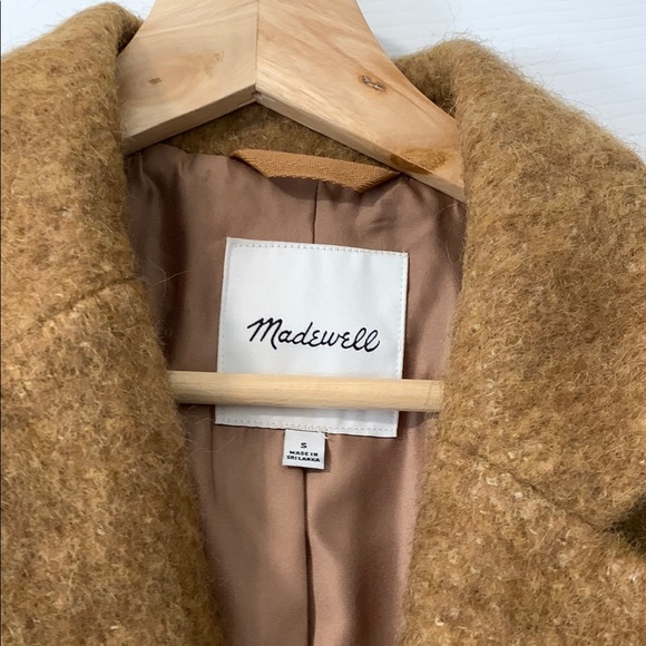Madewell Camel Wool Blend Jacket - Picture 2 of 5